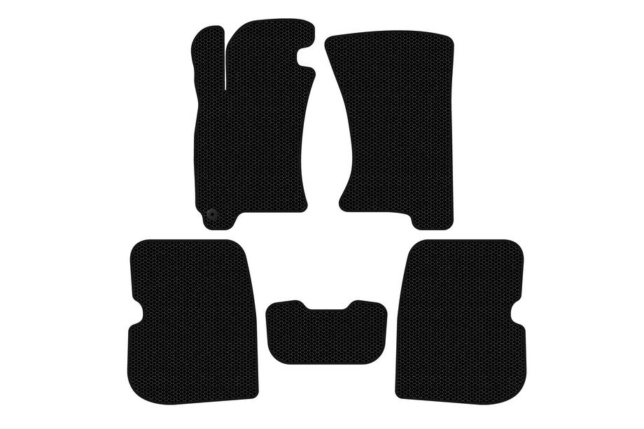 Subaru Forester 1997-2002 Tapis de Sol en Caoutchouc Carsuit (Noirs) Image
