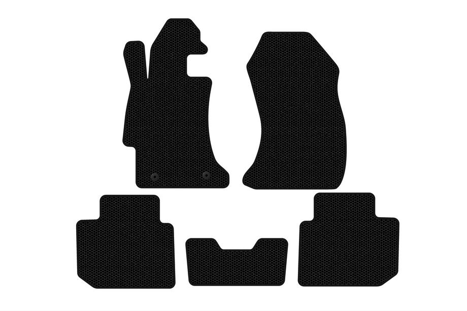 Subaru Impreza 2011-2016 Tapis en caoutchouc Carsuit (SD, noir) Image