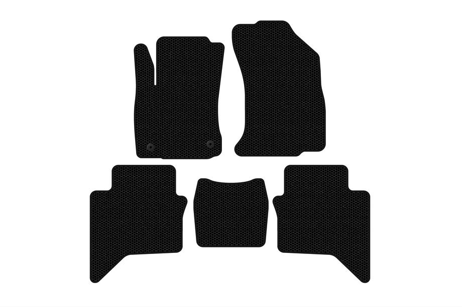 Toyota Hilux 2015- Tapis de Sol en Caoutchouc Carsuit (Noirs) Image