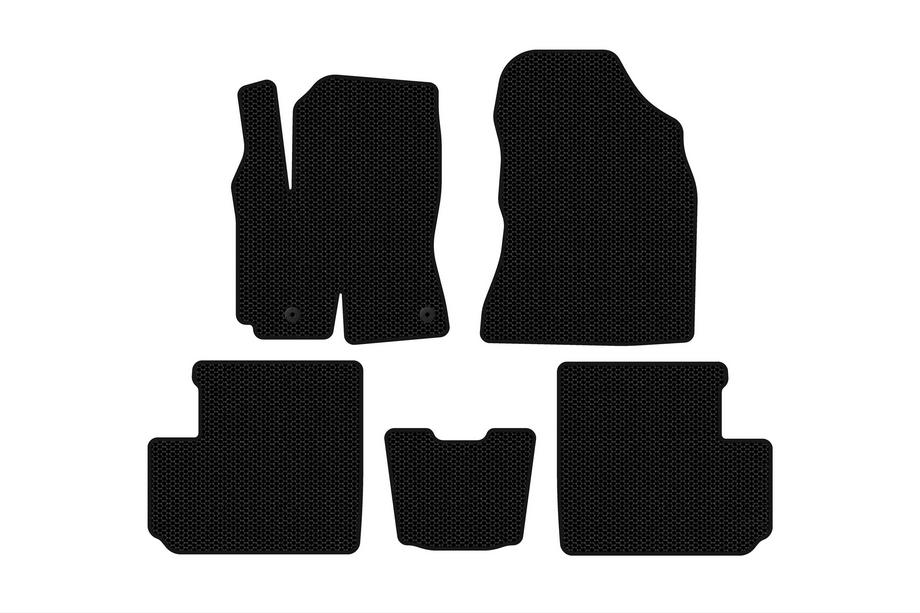 Toyota Rav 4 2001-2005 Tapis de Sol en Caoutchouc Carsuit (Noirs) Image