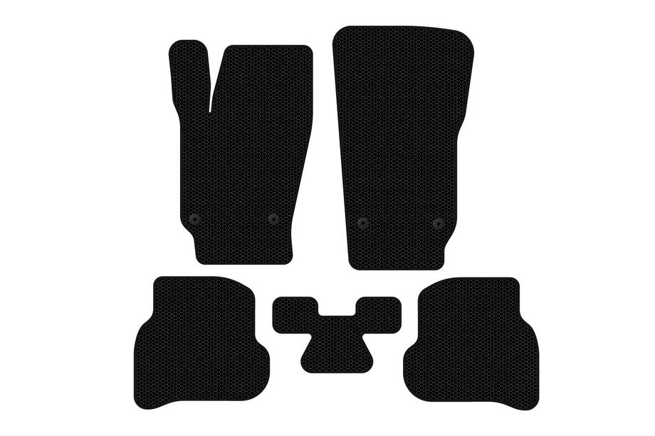 Volkswagen Polo 2010-2017 Tapis en caoutchouc Carsuit (HB, 3/5 portes, noir) Image