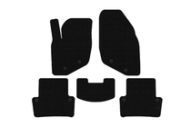 Volvo XC70 2000-2007 Tapis de Sol en Caoutchouc Carsuit (Noirs) photo 1