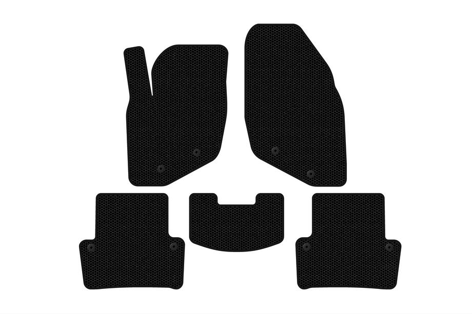 Volvo XC70 2000-2007 Tapis de Sol en Caoutchouc Carsuit (Noirs) Image