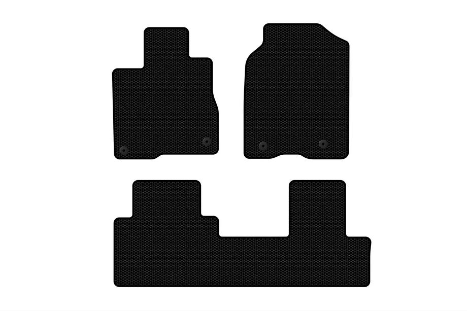 Acura MDX 2001-2006 Tapis de Sol en Caoutchouc Carsuit (Noirs) Image