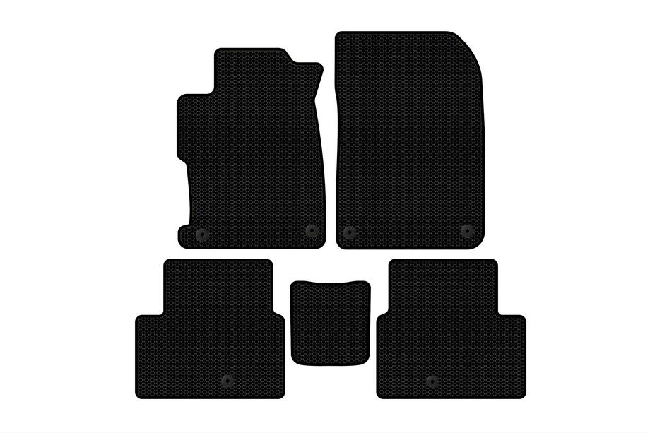 Acura ILX 2012-2022 Tapis en caoutchouc Carsuit (2012-2015, noirs) Image