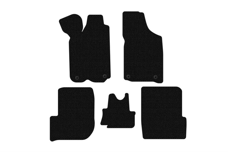 Audi 100 C3 1988-1991 Tapis de sol en caoutchouc Carsuit (1982-1991, Avant, noirs) Image