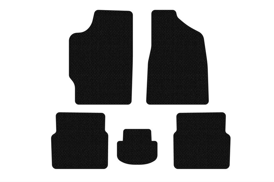 Audi 80 1978-1986 Tapis de sol en caoutchouc Carsuit (Berline, noirs) Image