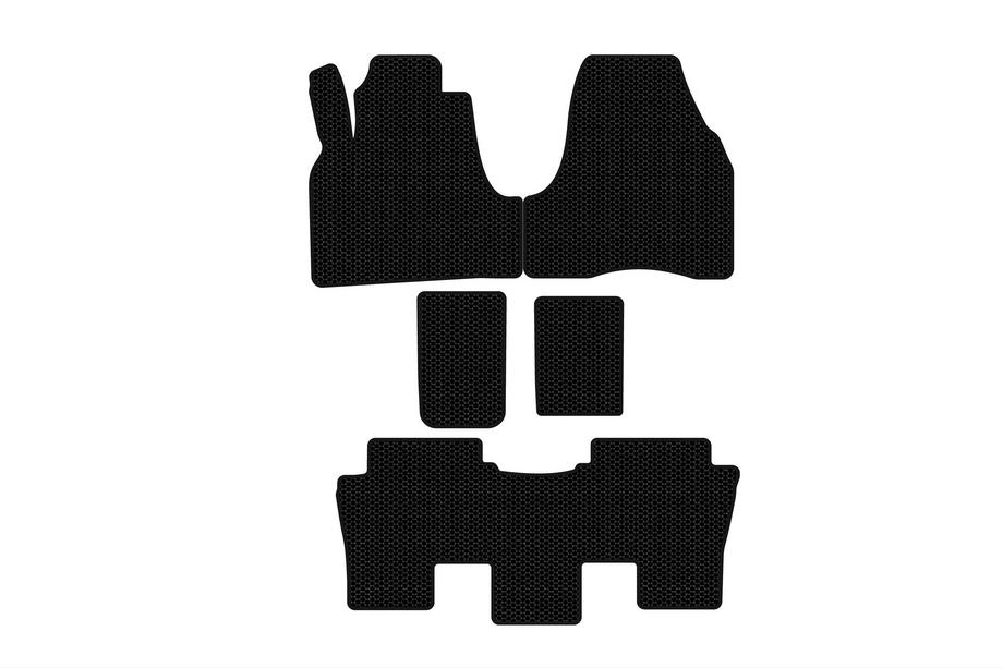 Citroen C-8 2002-2014 Tapis de Sol en Caoutchouc Carsuit (Noirs) Image