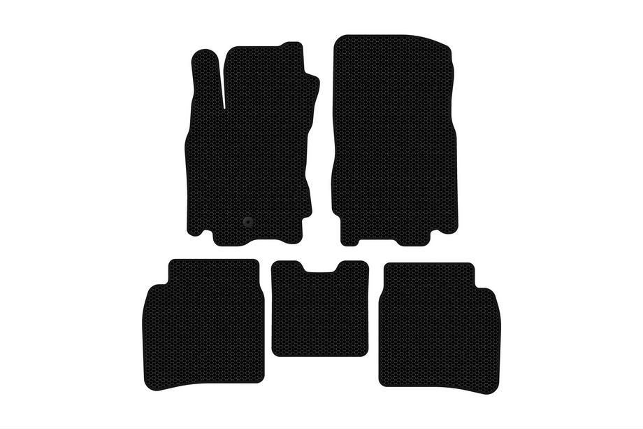 Nissan Note 2004-2012 Tapis de Sol en Caoutchouc Carsuit (Noirs) Image