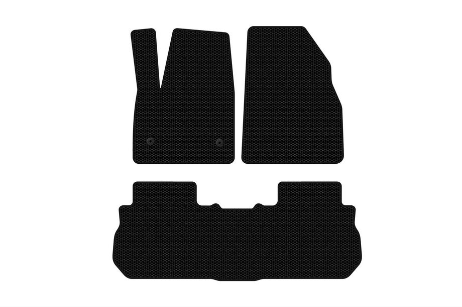 GMC Acadia 2017- Tapis en caoutchouc Carsuit (2 rangées, 2017-2019, noir) Image