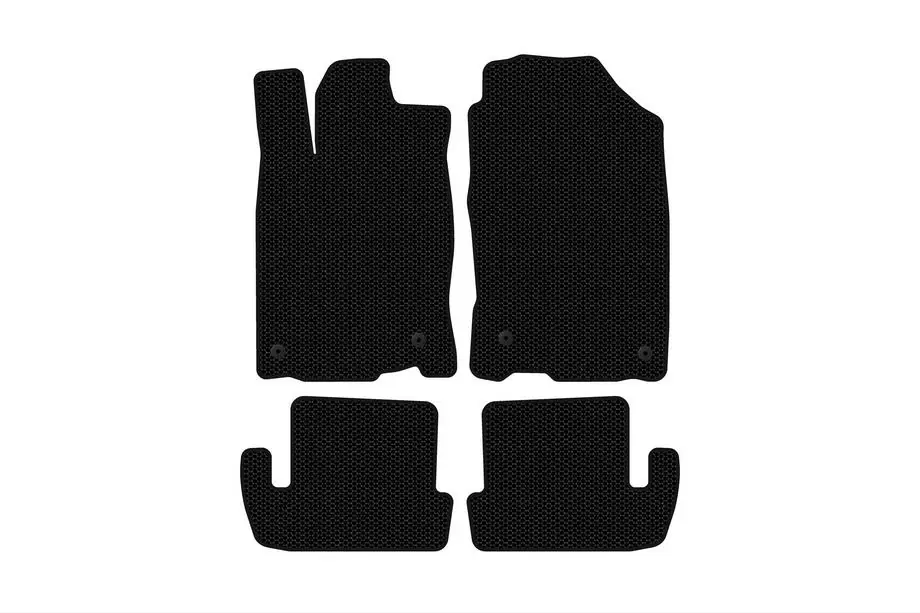 Honda CR-Z Tapis de Sol en Caoutchouc Carsuit (Noirs) Image