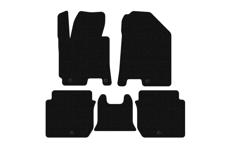 Kia Forte 2008–2024 Tapis en caoutchouc Carsuit (2016-2018, noir) Photo 1