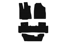 Acura MDX 2013-2020 Tapis en caoutchouc Carsuit (3 rangées, noir) photo 1