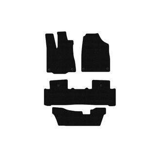 Tapis en caoutchouc Carsuit (3 rangées, noir) Acura MDX 2013-2020 photo 1