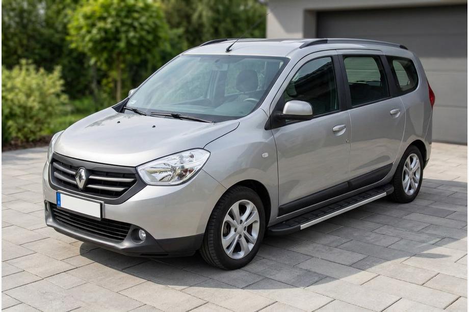 Renault Lodgy 2013-2022 Marchepieds Latéraux Duru (2 pcs, Aluminium) Image