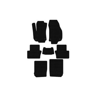 Tapis en caoutchouc Carsuit (3 rangées, noir) Opel Zafira B 2005–2011 photo 1