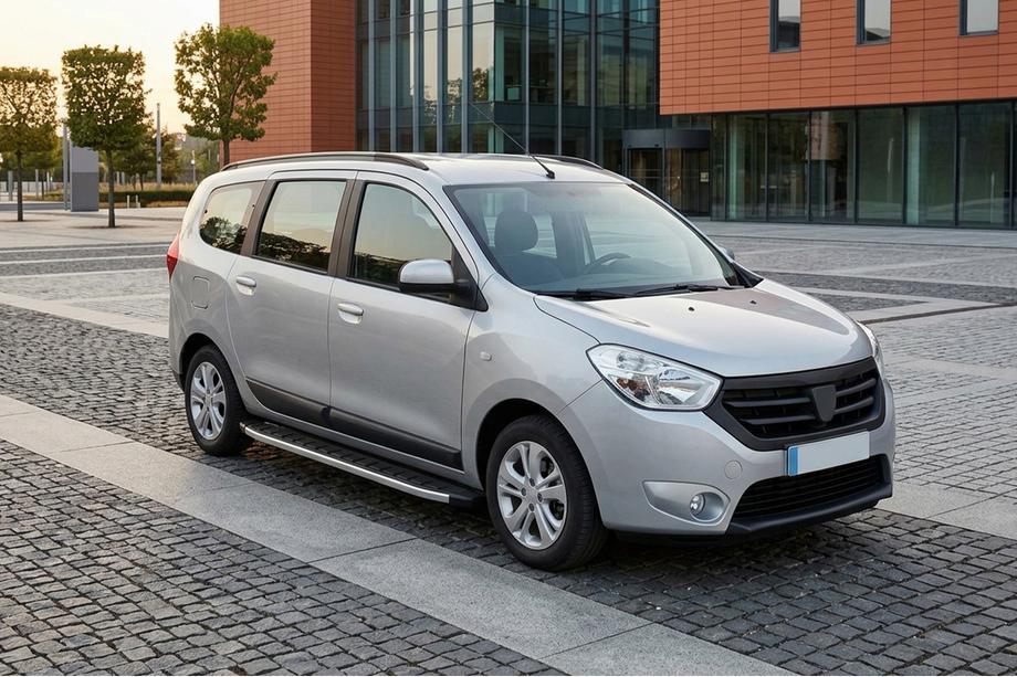 Renault Lodgy 2013-2022 Marchepieds Latéraux Fullmond (2 pcs, aluminium) Image