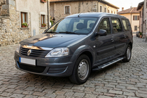 Dacia Logan MCV 2004-2014 Marchepieds Latéraux Sunrise (2 pcs, Aluminium) photo 3