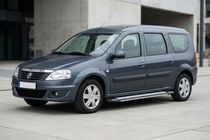 Renault Logan MCV 2005-2013 Marchepieds Latéraux Rainbow (2 pcs, Aluminium) photo 1