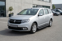 Dacia Logan MCV 2013-2020 Marchepieds Latéraux Allmond Black (2 pcs, Aluminium) photo 1