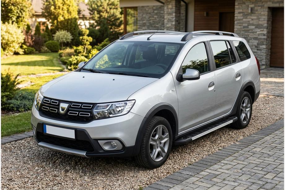 Dacia Logan MCV 2013-2020 Marchepieds Latéraux RedLine V1 (2 pcs, Aluminium) Image