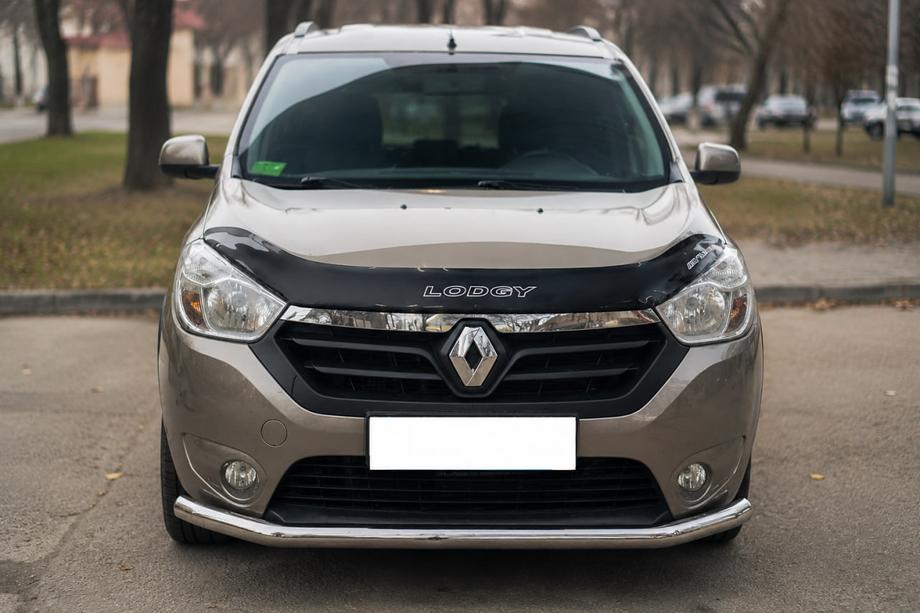 Renault Lodgy 2013-2022 Pare-buffle Avant ST008 (Inox) Photo 1