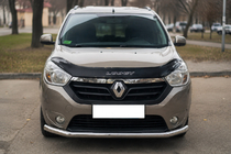 Dacia Lodgy 2012-2022 Pare-buffle Avant ST008 (Inox) photo 1
