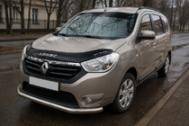 Dacia Lodgy 2012-2022 Pare-buffle Avant ST008 (Inox) photo 3
