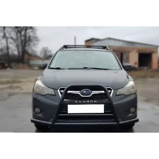 Pare-buffle F1-71 Noir (Inox) Subaru XV 2011-2017 photo 1