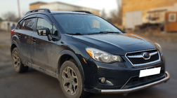 Subaru XV 2011-2017 Pare-buffle Avant ST008 (Inox) photo 2