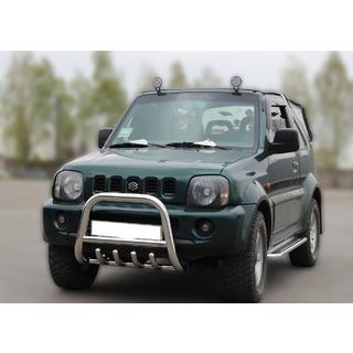 Pare-buffle F2-01 (Inox) Suzuki Jimny 1998-2018 photo 3