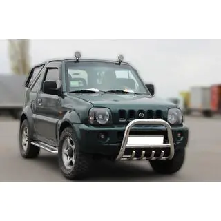 Pare-buffle F2-01 (Inox) Suzuki Jimny 1998-2018 photo 2