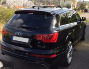 Audi Q7 2005-2015 Barres de toit (transversales) pour barres longitudinales intégrées verrouillables WingCarrier V2 (2 pcs) Gris photo 20