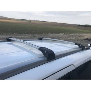 Barres de toit (transversales) pour barres longitudinales intégrées verrouillables WingCarrier V2 (2 pcs) Dacia Lodgy 2012-2022 photo 1