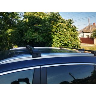 Barres de toit (transversales) pour barres longitudinales intégrées verrouillables WingCarrier V2 (2 pcs) Kia Sportage 2015-2021 photo 2