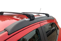 Opel Mokka 2012-2021 Barres de toit (transversales) pour barres longitudinales intégrées verrouillables WingCarrier V2 (2 pcs) Gris photo 17