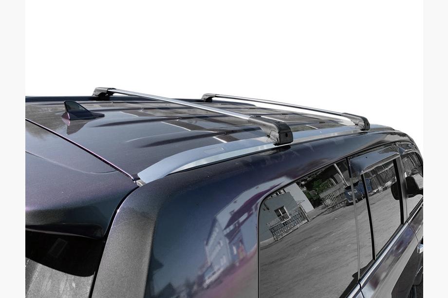 Lexus LX570/450d 2008-2022 Barres de toit (transversales) pour barres longitudinales intégrées verrouillables WingCarrier V2 (2 pcs) Photo 20