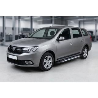 Marchepieds Latéraux Sunrise (2 pcs, Aluminium) Renault Logan MCV 2013-2022 photo 1