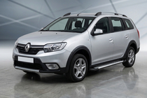 Renault Logan MCV 2013-2022 Marchepieds Latéraux Line (2 pcs, Aluminium) photo 1