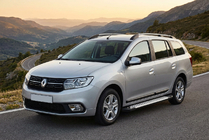 Renault Logan MCV 2013-2022 Marchepieds latéraux Allmond Grey (2 pcs, aluminium) photo 1