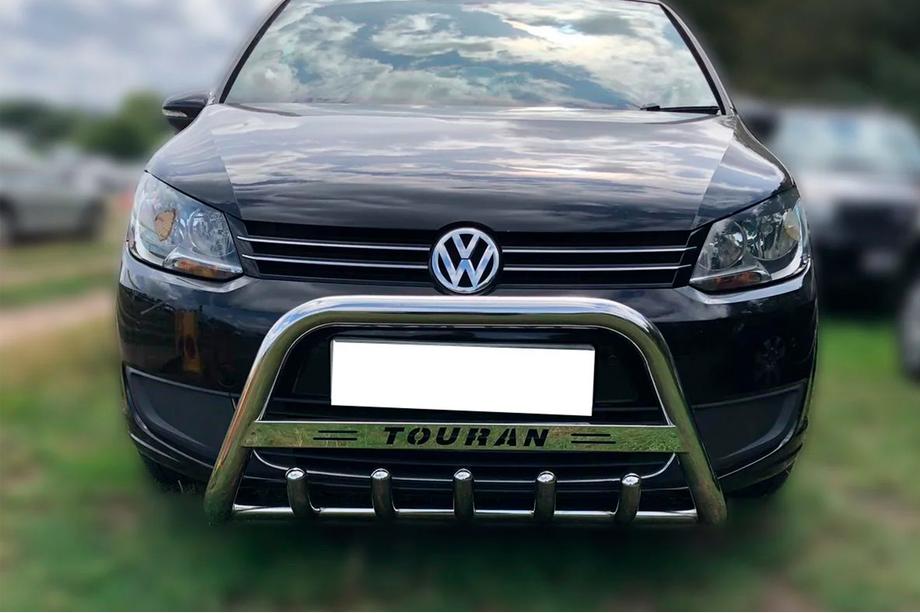Volkswagen Touran 2010-2015 Pare-buffle (Inox) Image