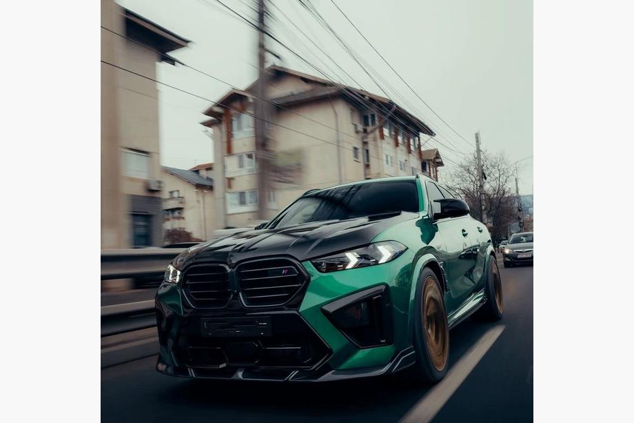 BMW X6 G06 2019–2027 Kit carrosserie pour X6M F96 LRT-Design Carbon (2023+) Photo 5