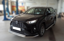 Toyota Rav 4 2019–2025 Protection Avant F3-10 (Inox) photo 2