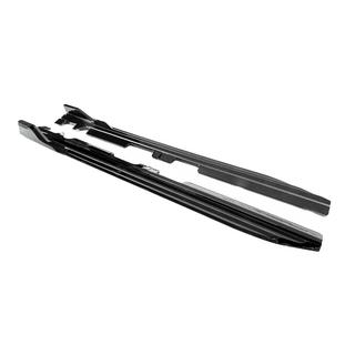 Lames de Bas de Caisse (Noir Brillant) BMW X4 G02 2018- photo 4
