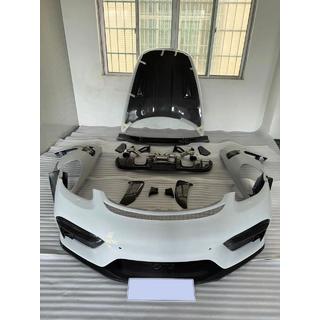 Kit carrosserie GT4 (ABS + Carbone) Porsche Boxster/Cayman 982 (718) 2016- photo 1
