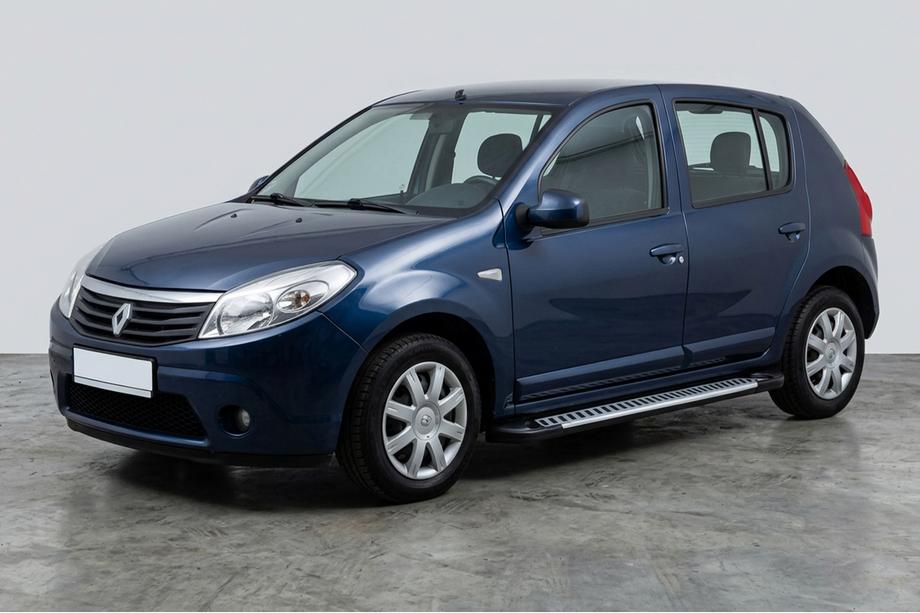 Dacia Sandero 2007-2013 Marchepieds Latéraux Line (2 pcs, Aluminium) Image