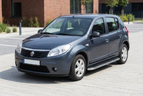 Renault Sandero 2007-2013 Marchepieds Latéraux Maydos V1 (2 pcs, Aluminium & Inox) photo 1