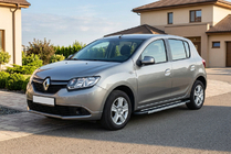 Renault Sandero 2013-2022 Marchepieds Latéraux RedLine V1 (2 pcs, Aluminium) photo 1