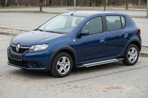 Renault Sandero 2013-2022 Marchepieds Latéraux Rainbow (2 pcs, Aluminium) photo 1