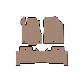 Tapis en caoutchouc Carsuit (2 rangées, beige) Acura MDX 2007-2013 photo 1
